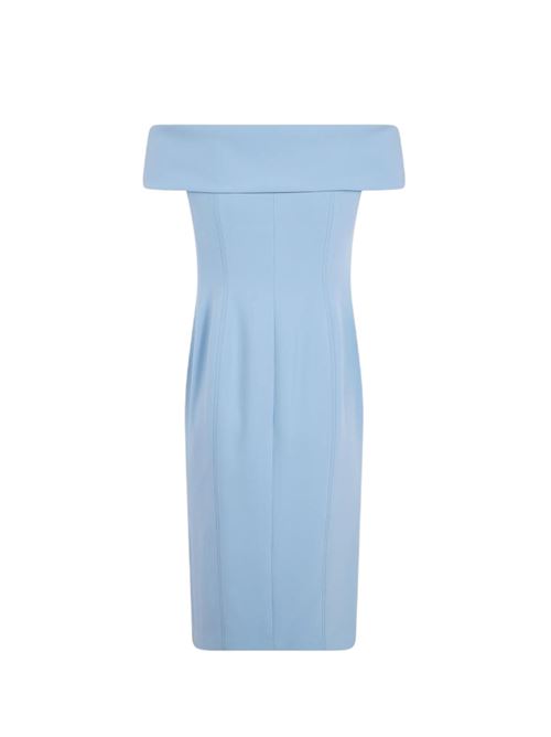Midi dress LAUREN RALPH LAUREN | WOVEN-BODYCON.BLU
